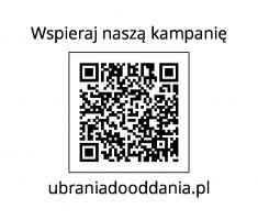 Powiększ zdjęcie Kod QR naszej kampanii