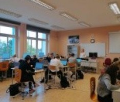 Powiększ zdjęcie Szkolny etap Olimpiady Statystycznej 