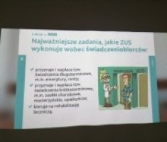 Powiększ zdjęcie Lekcja z ZUS